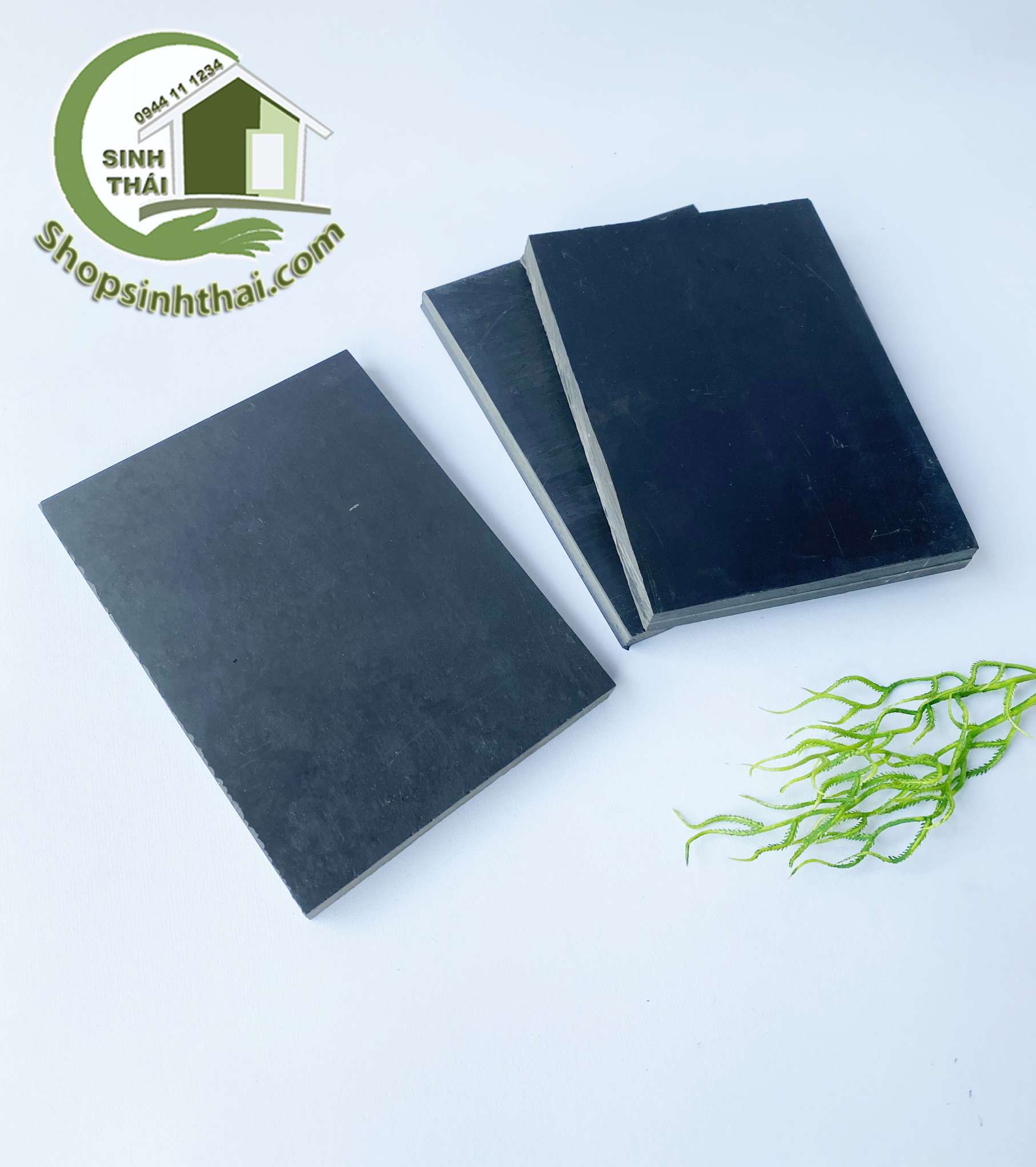 Tấm thớt nhựa màu đen dùng để đục lỗ đóng khoen nút giày da túi xách đồ thủ công
