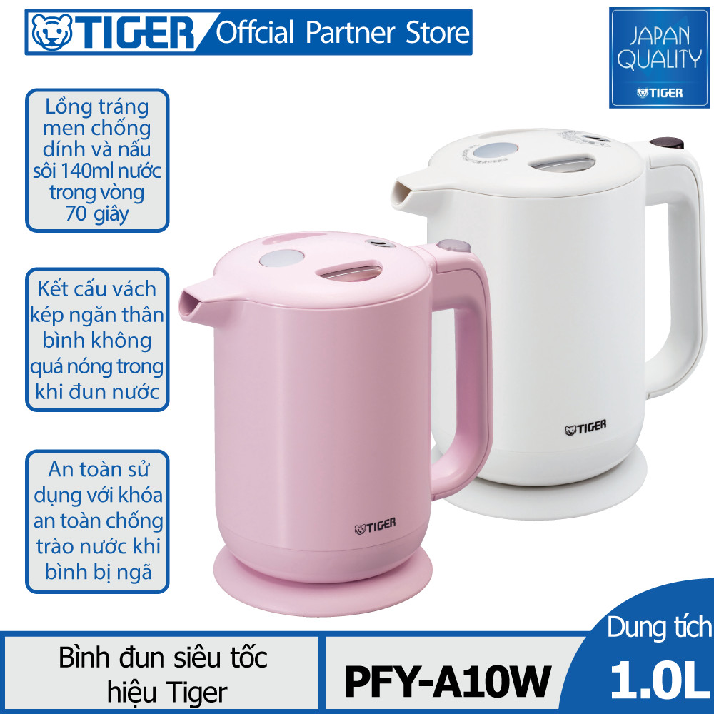 Bình đun siêu tốc Tiger PFY-A10W (1.0L)