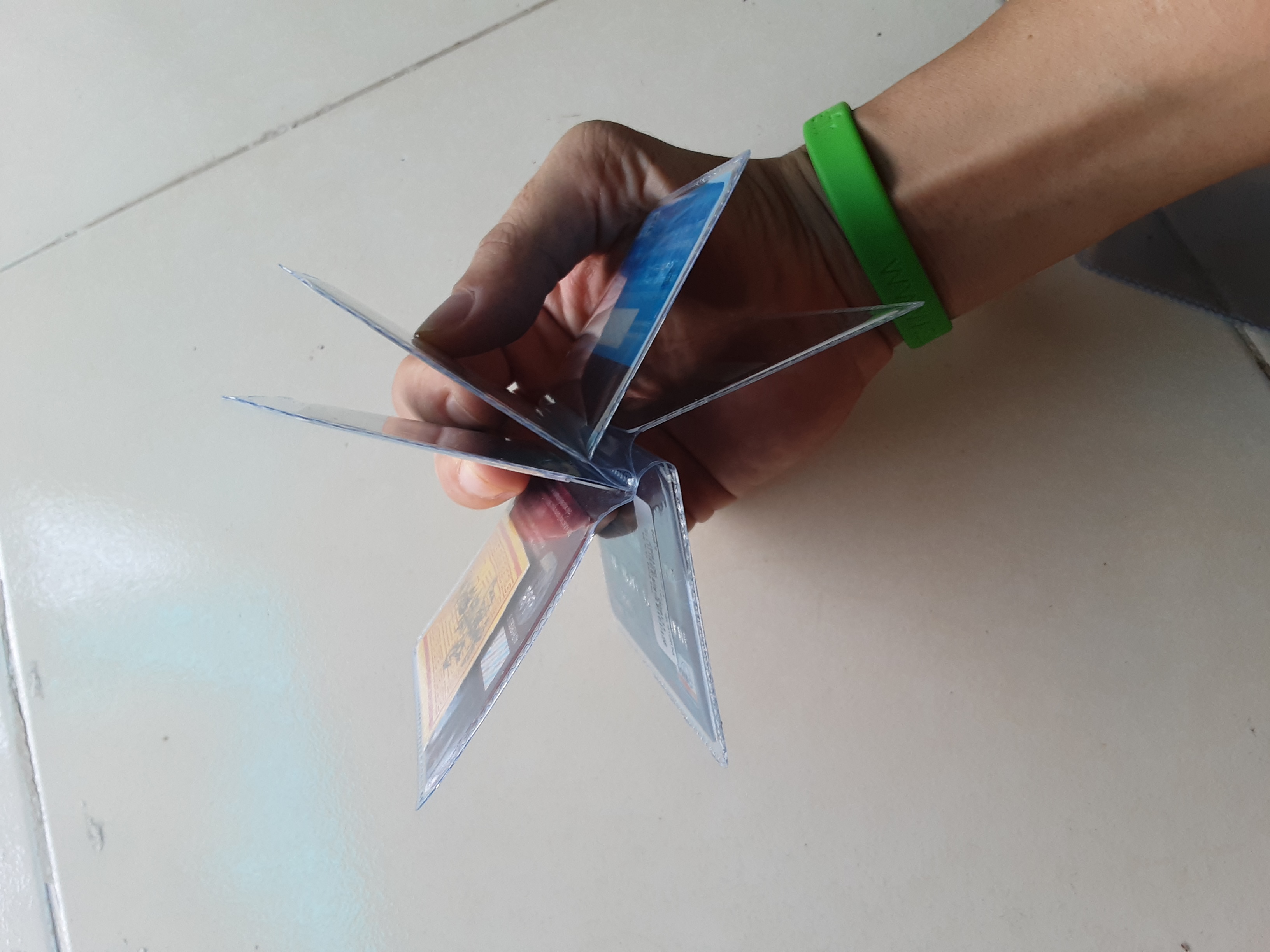 Bộ 5 vỏ đựng thẻ PET (GPLX, CCCD, GPLX...)