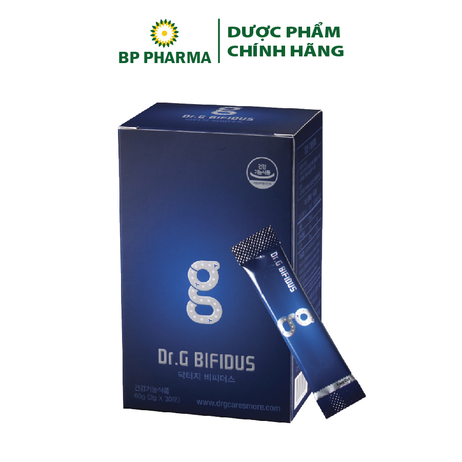 Men vi sinh Dr.G Bifidus (hộp 30 gói) date xa