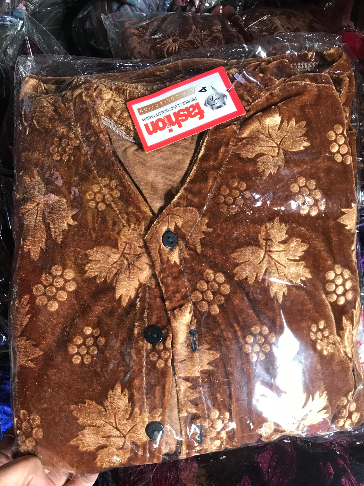[HCM]Bộ Nhung Dài  Quảng Châu(size 40-60kg