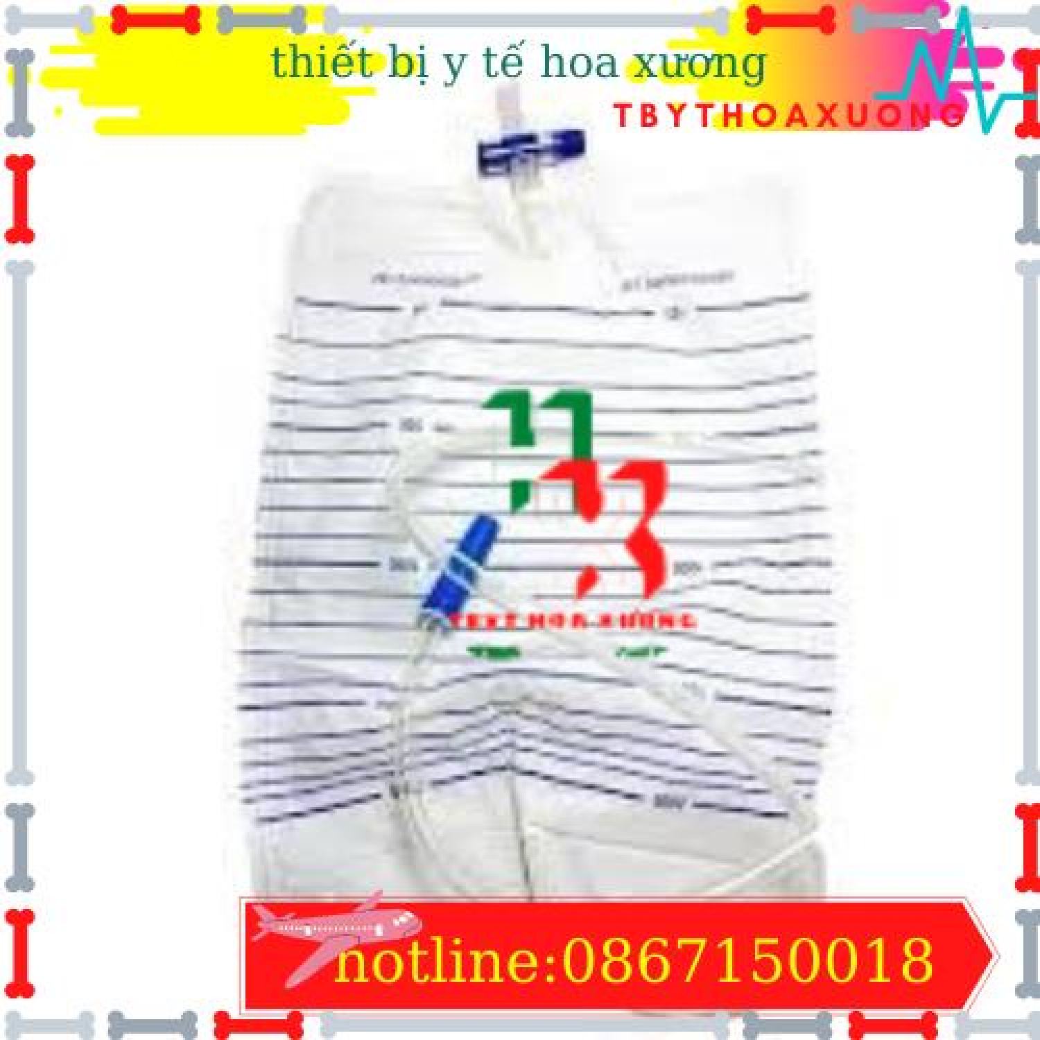 10 Túi Đựng Nước Tiểu Van Ngang