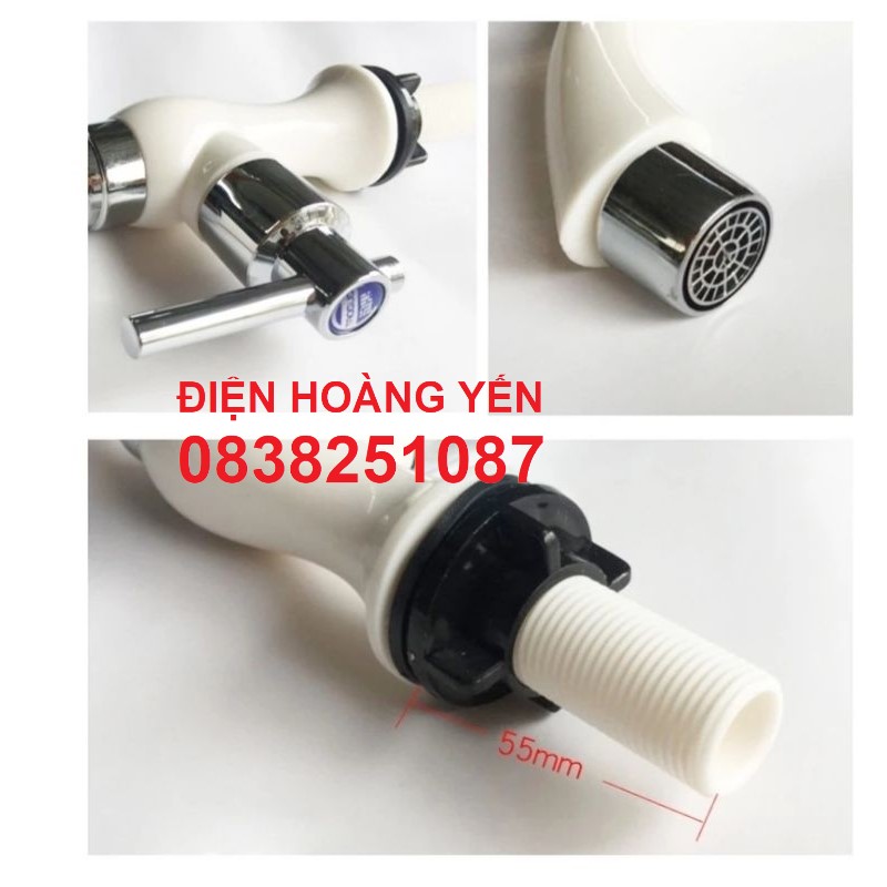 Vòi rửa chén bát nhựa 1 đường nước lạnh