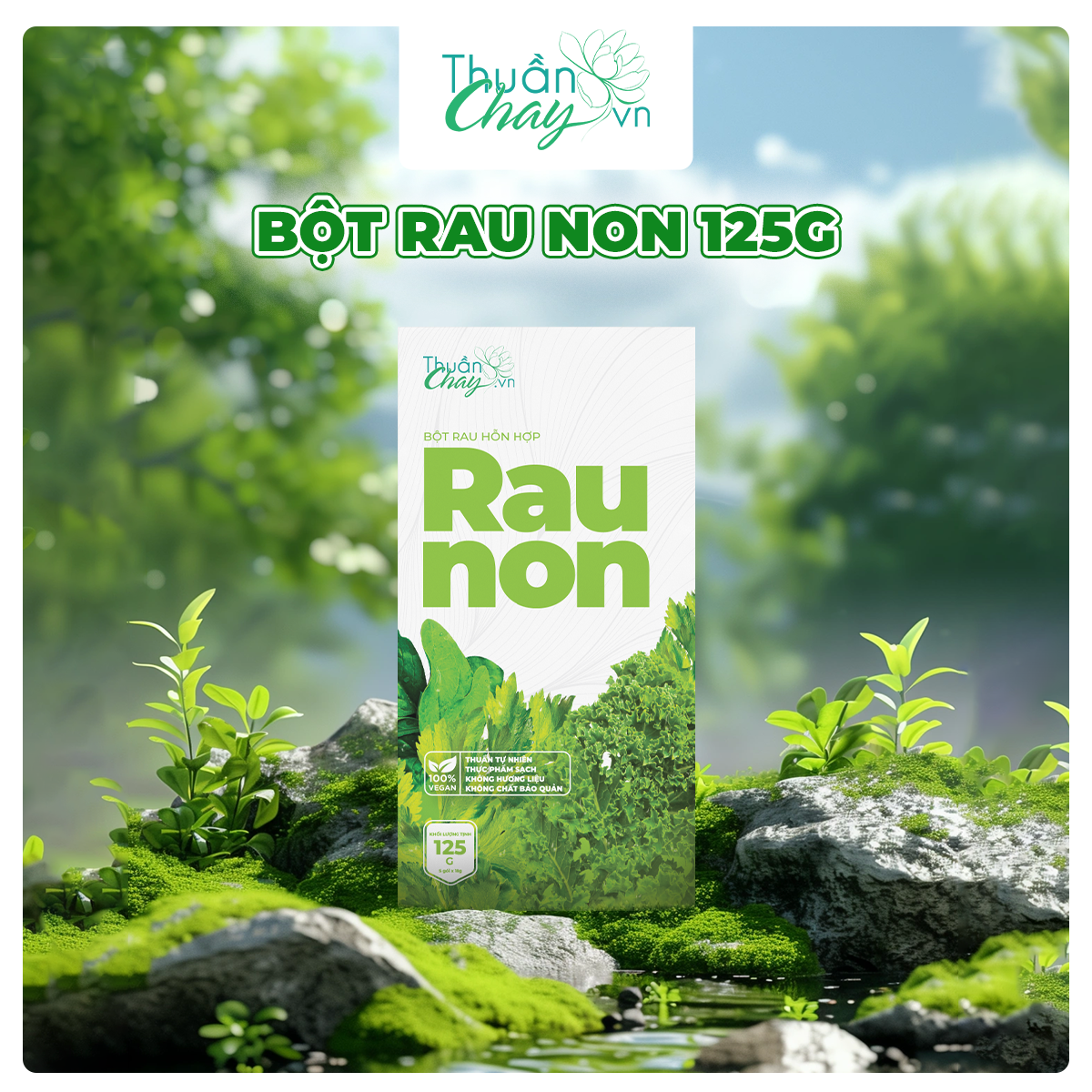 HỘP BỘT RAU NON 5 gói/hộp 90g
