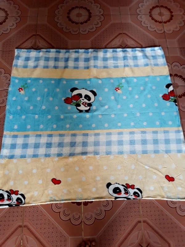 Set 2 Mền Tuyết Nhung Cho Bé 80 x 100cm