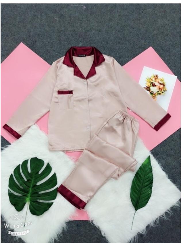 ĐỒ BỘ PIJAMA PHI LỤA HOT HOT
