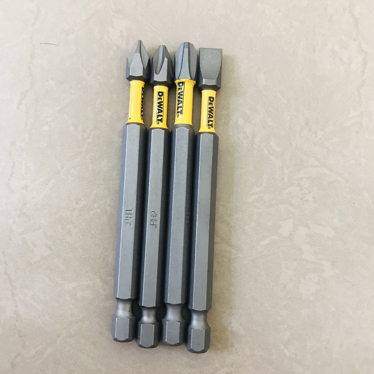 4 Mũi Vít DeWalt Chính Hãng 90mm Ph1,2,3,Sle8