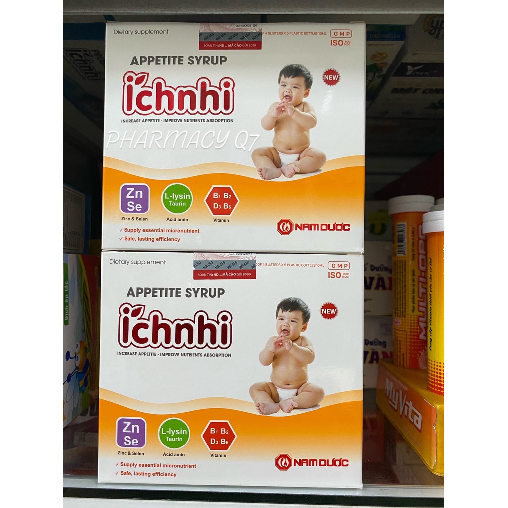 Siro ăn ngon ích nhi CHAI 100ML