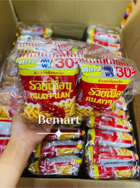 SNACK TÔM THÁI RUAY-PUAN 20GR THÁI LAN