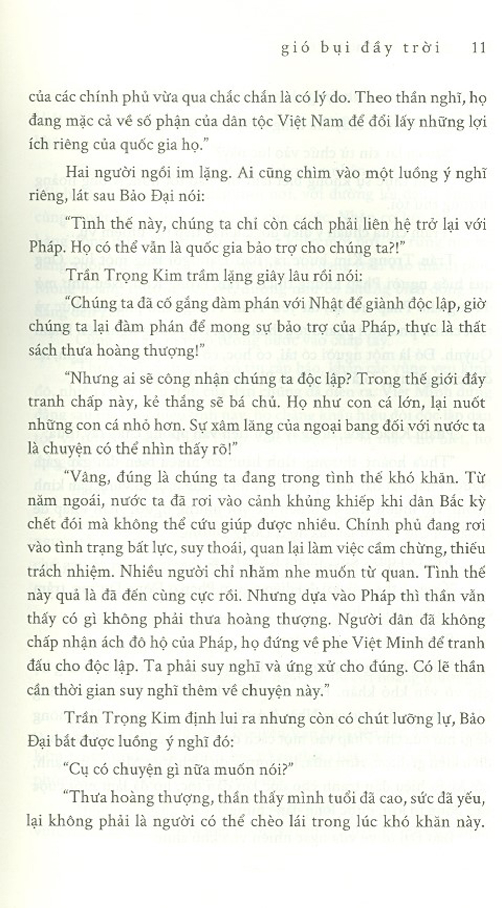 Gió Bụi Đầy Trời - Tiểu Thuyết Lịch Sử