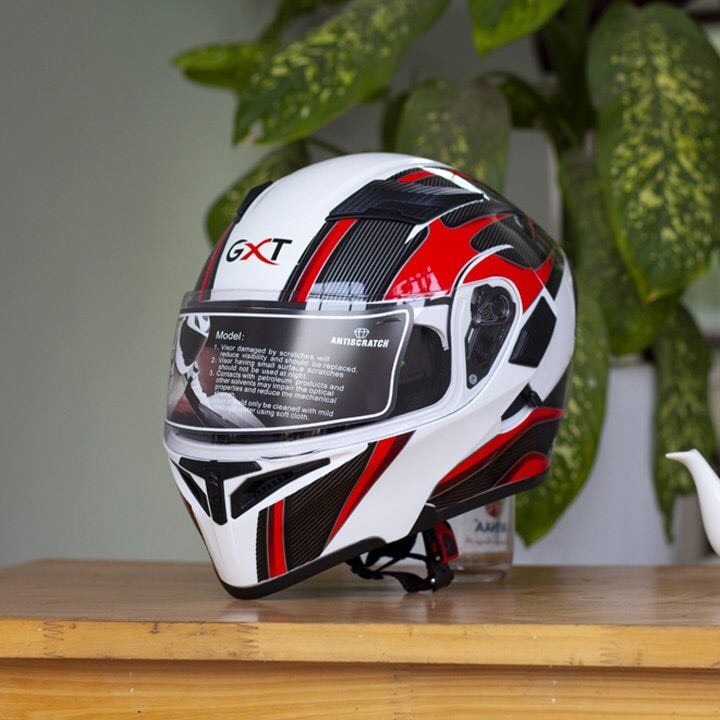 nón bảo hiểm fullface lật hàm gxt