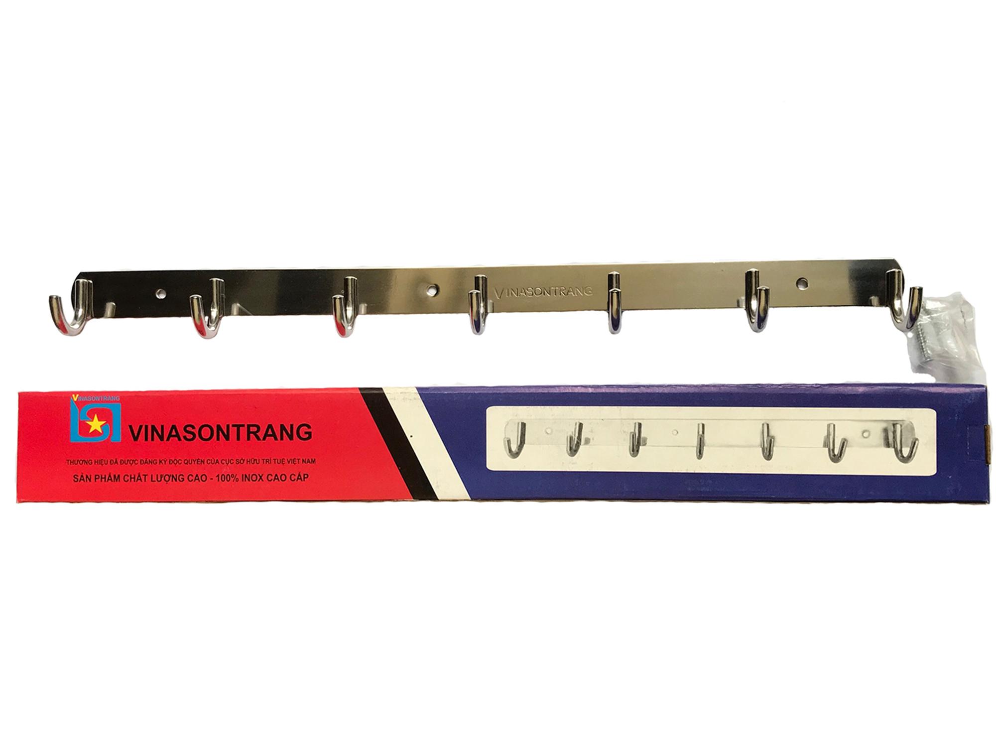 Móc treo quần áo VINASONTRANG - 100% inox cao cấp (móc đơn)
