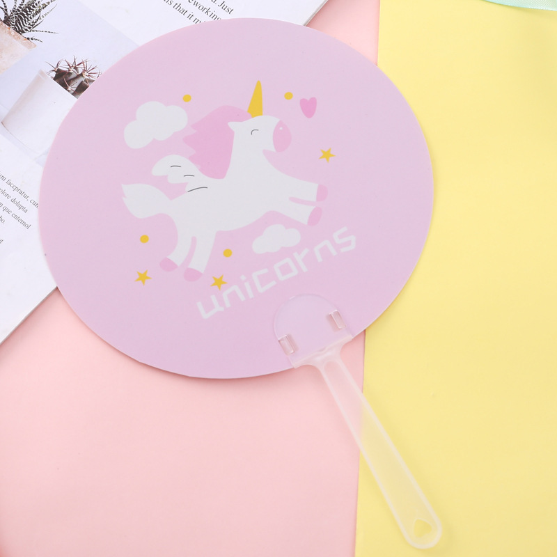 Combo 2 Quạt nhựa cầm tay cute
