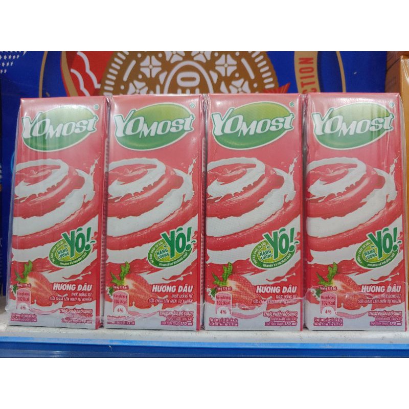Sữa chua uống Yomost vỉ (4x170ml)