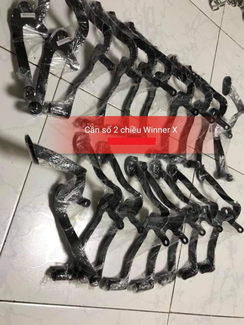 Cần số 2 chiều  Winner X  tĩnh điện đen Vindecal BD