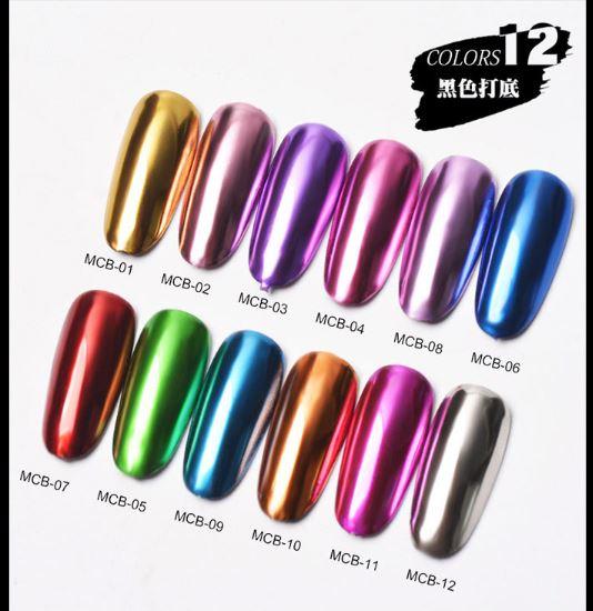 Bột tráng gương móng SIÊU SÁNG 12 màu
