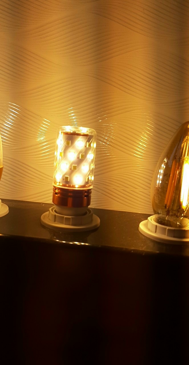 Combo Bóng đèn Led Bắp Ngô 3 Chế Độ 12w E27 E14