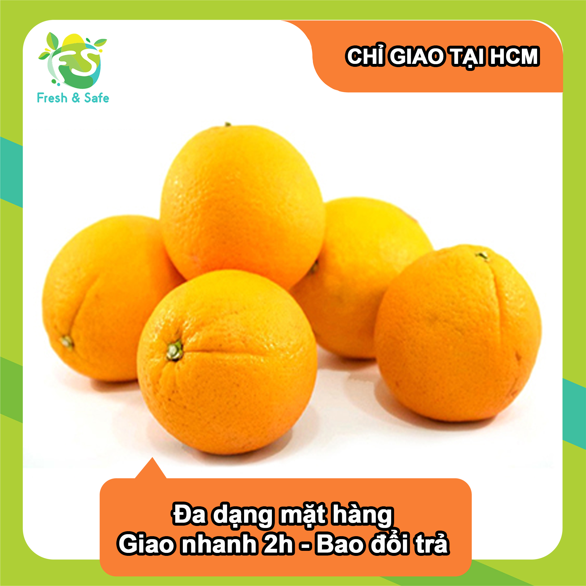 [Chỉ Giao HCM] Cam vàng Mỹ/Úc - 1kg