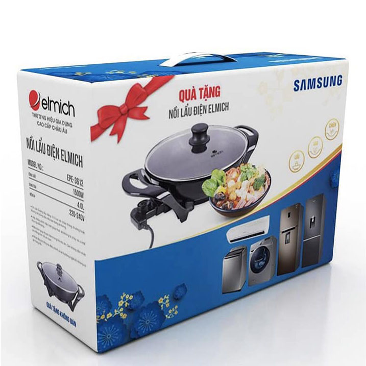 Nồi lẩu điện đa năng Elmich EPE-3609