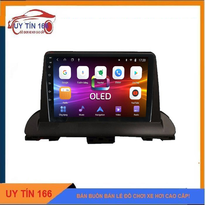 Mặt dưỡng màn hình android cho xe KIA CERATO 2019 kèm dây nguồn zin theo xe