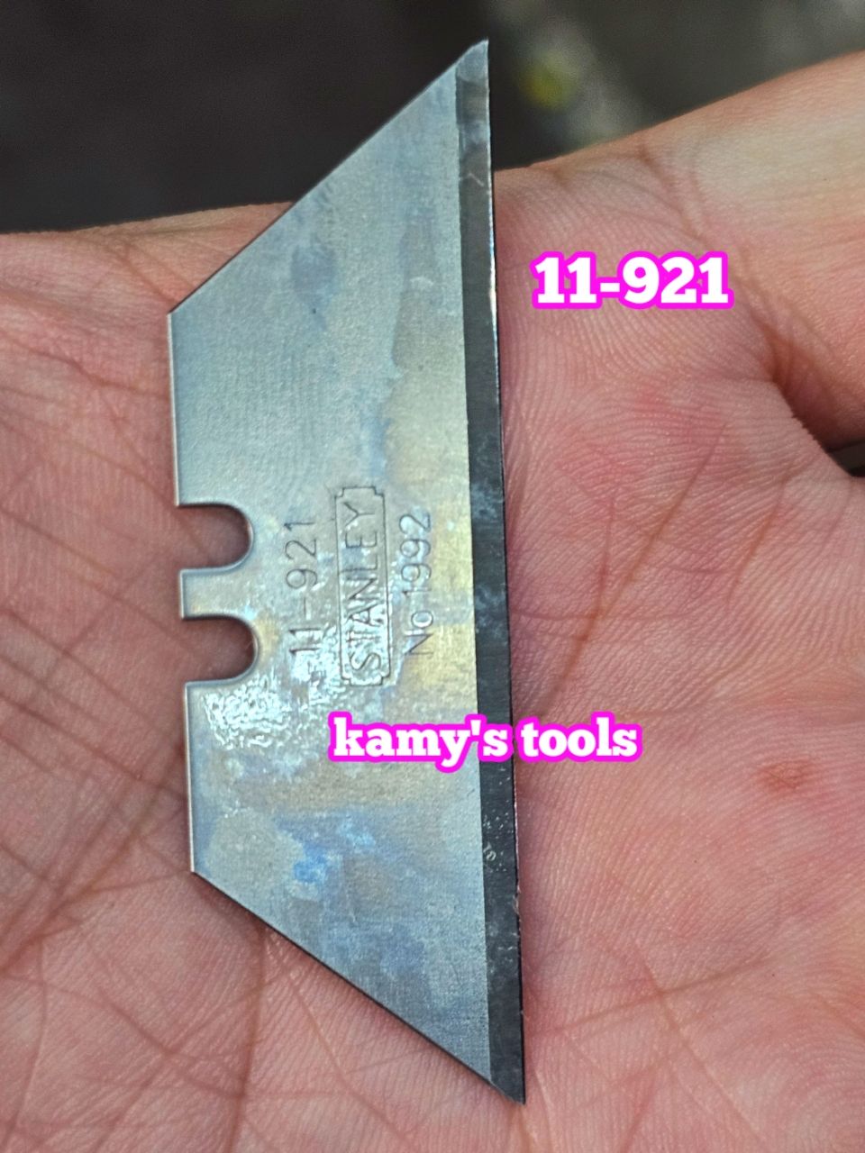 Lưỡi Dao Rọc Cáp Thẳng Stanley 11-921 (10 Lưỡi/Hộp) Lưỡi Dao Stanley