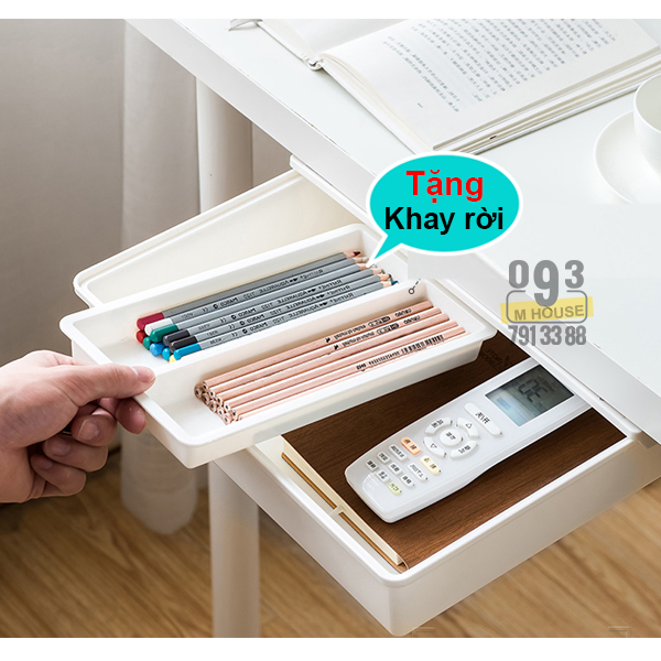 Hộc Bàn Đựng Đồ Văn Phòng Kiểu Ngăn Kéo,Hộp Đựng Tài Liệu Tủ Sắp Xếp Hộc Tủ