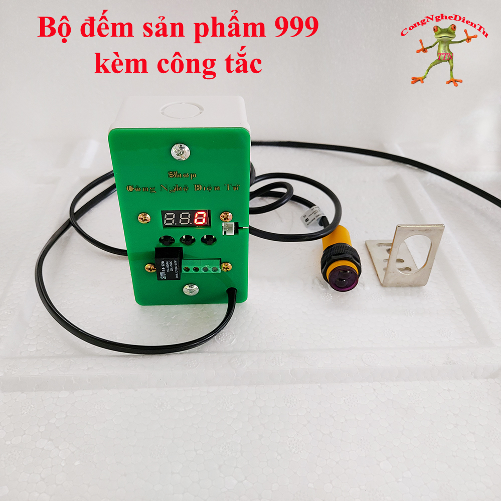 Bộ đếm sản phẩm có chức năng công tắc