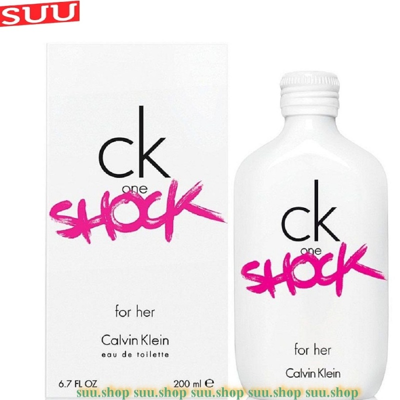 Nước hoa 200ml Calvin Klein (CK) One Shock for her chính hãng