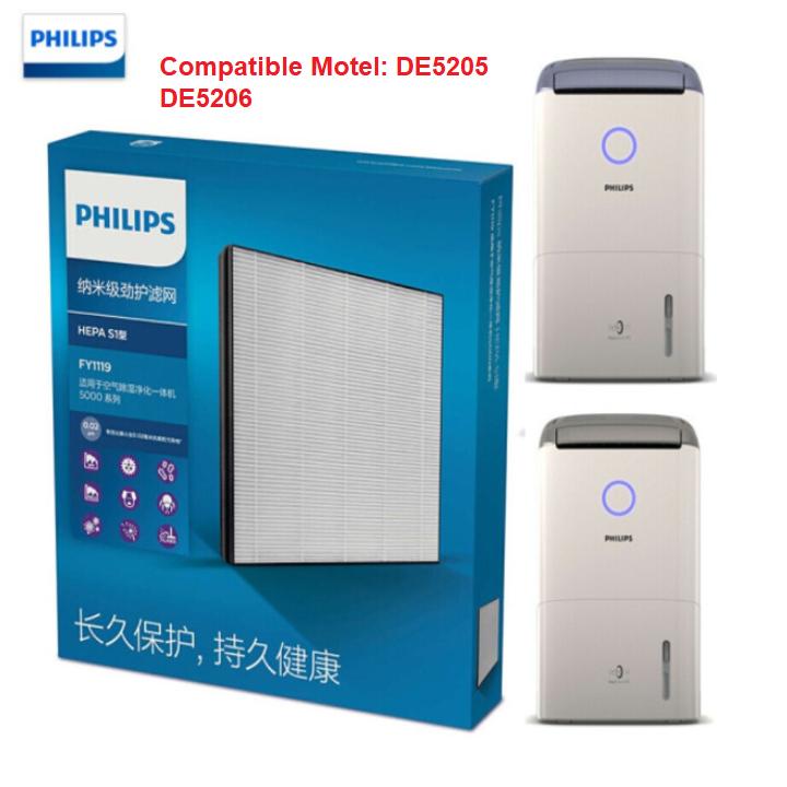 Philips FY1119 replacement filters and membranes for DE5205 and DE5206 codes
