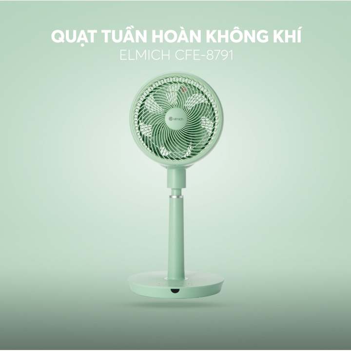 (Chỉ 25-29.10)Quạt Tuần hoàn không khí Elmich CFE-8791