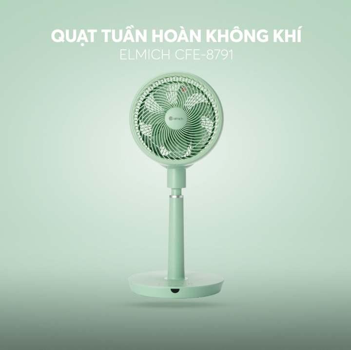 (Chỉ 25-29.10)Quạt Tuần hoàn không khí Elmich CFE-8791