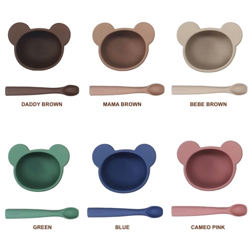 Set bát muỗng ăn dặm rocou cao cấp hàn quốc