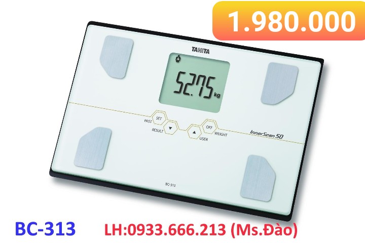 Cân sức khỏe và phân tích cơ thể TANITA BC-313