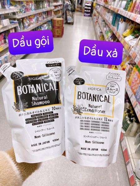 Gội Xả Biotin Nhật giảm rụng tóc kiềm dầu