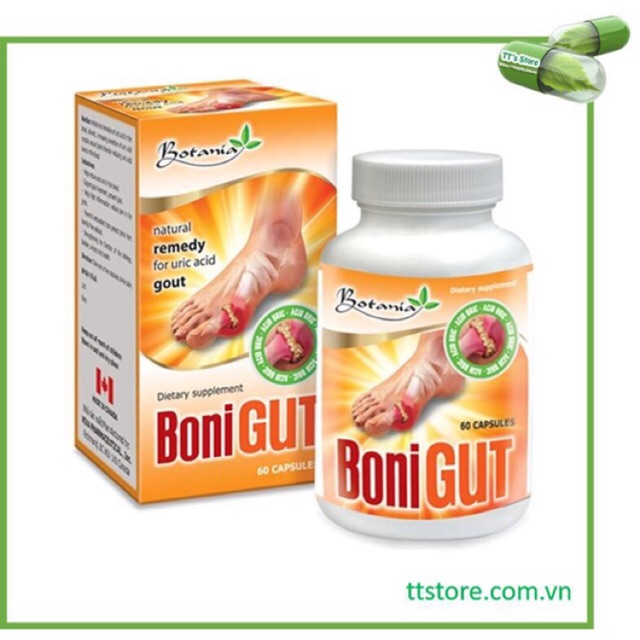 BoniGut - Giảm nguy cơ triệu chứng bệnh gout