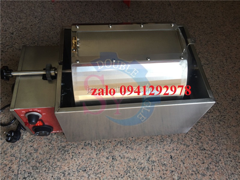 Commercial stainless steel electric pine nuts melon seeds beans cashew nut food roasting baking machine/coffee roaster