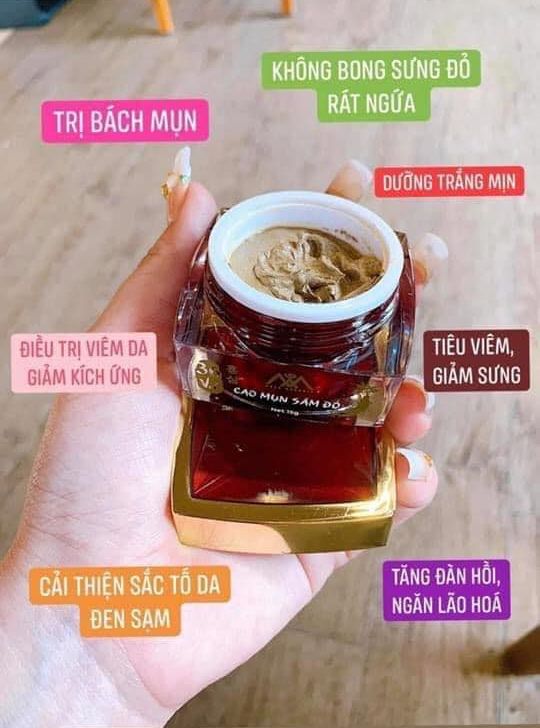 Cao Mụn Sâm Đỏ hộp 15gr