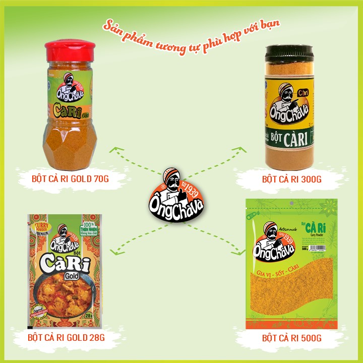 Ong Cha Va Curry Seasoning Powder 500g
