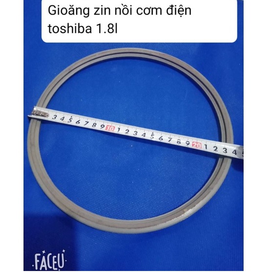 Gioăng , vành nhựa nồi cơm điện tử toshiba RC 18 NMF