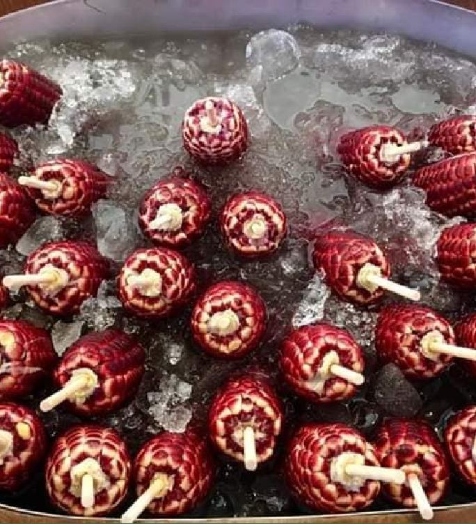 Hạt giống ngô Nữ Hoàng đỏ ( Ngô ngọt đỏ ) - 1 gói 5gr
