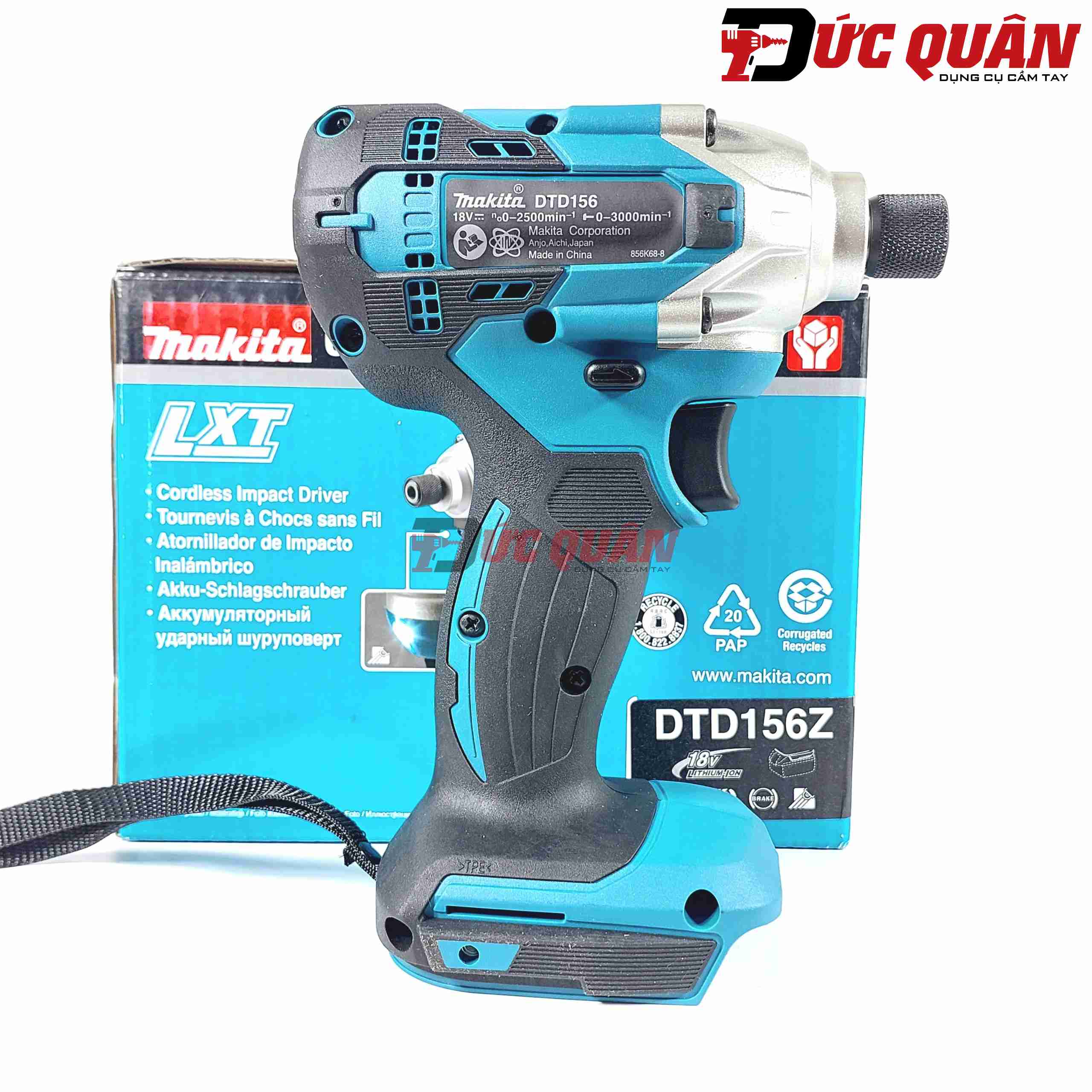 Máy bắn vít 18v makita dtd156z