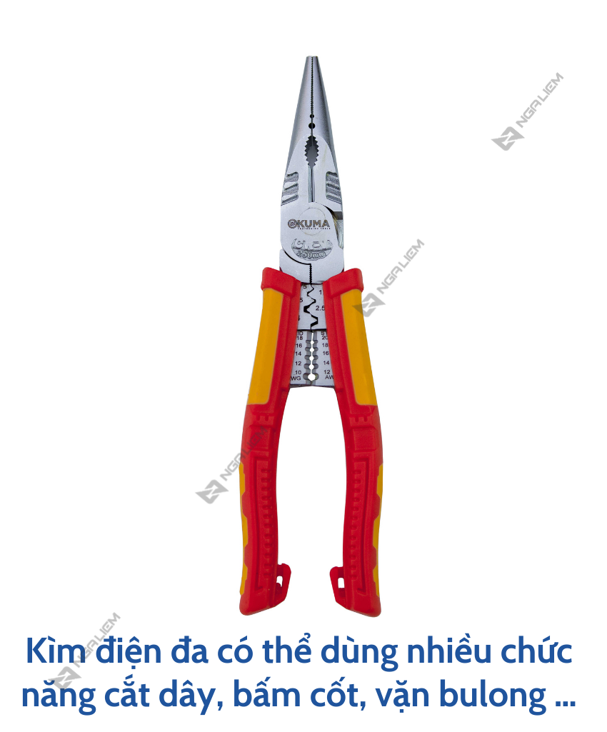 Kìm Nhọn 8′ Đa Năng OKUMA