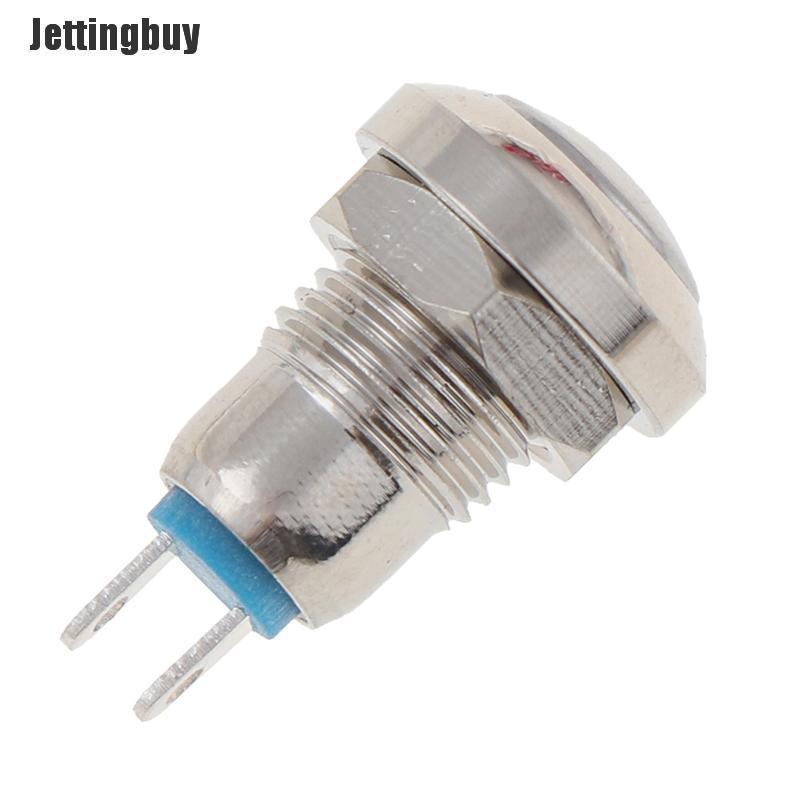Jettingbuy 8mm mini metal push reset button switch on off high head switch push button