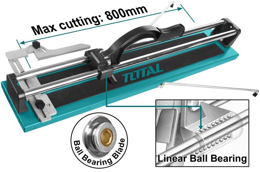 800mm bàn cắt gạch đẩy tay total tht578004