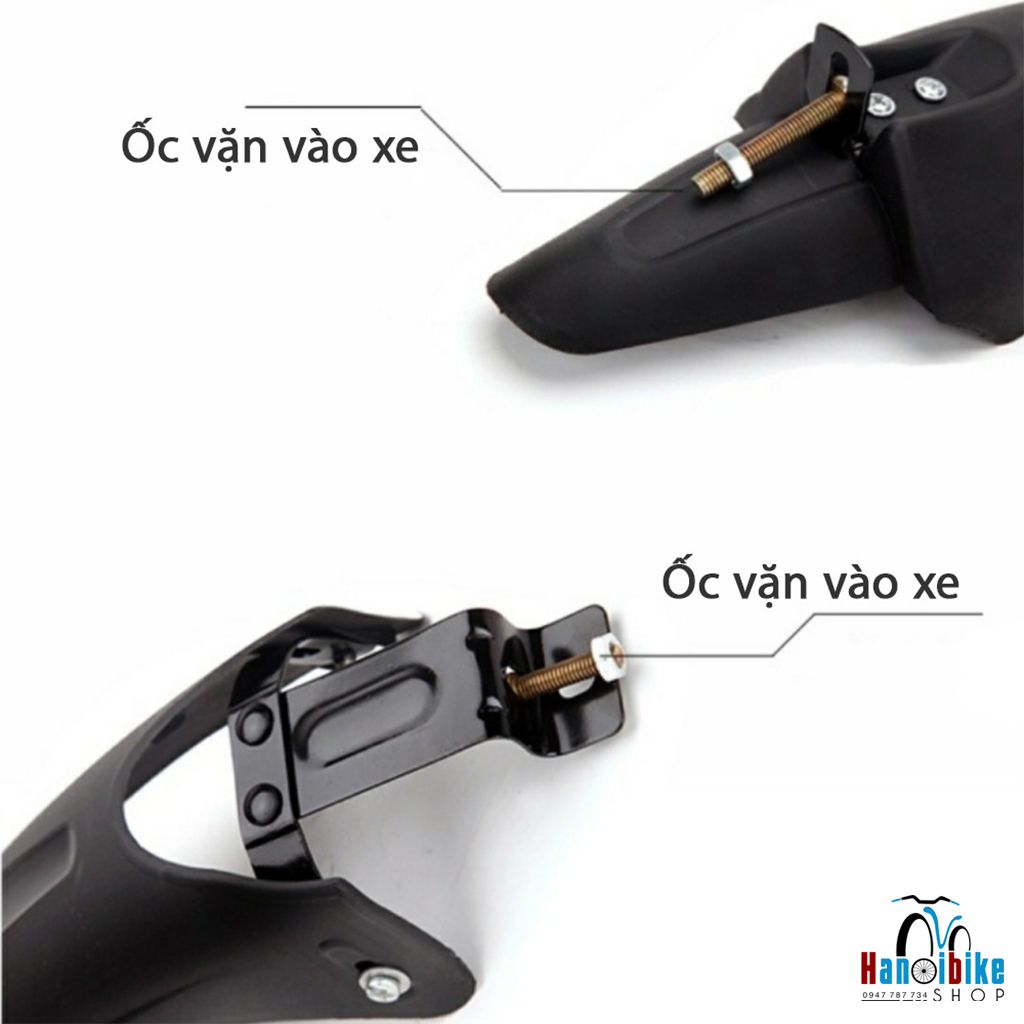 Chắn bùn xe đạp thể thao móc sắt ngắn