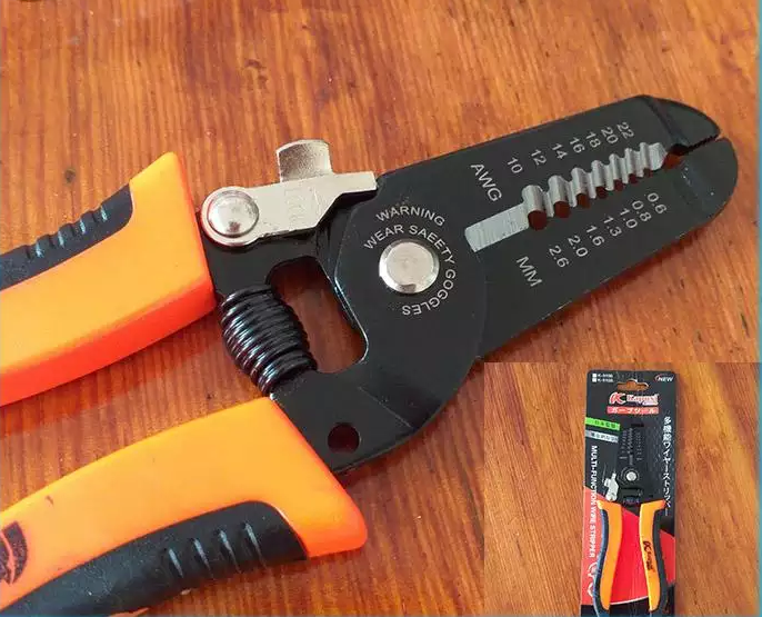 [HCM]Kìm tuốt dây điện Kapusi Nhật 165mm