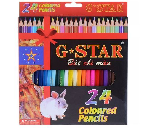 Chì màu 24 cây Gstar