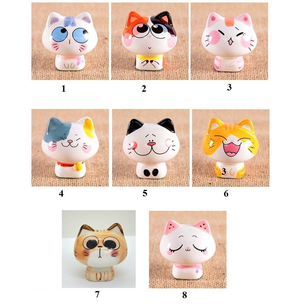 MÈO TRANG TRÍ, ĐỂ BÀN - 8 MÈO CỰC CUTE