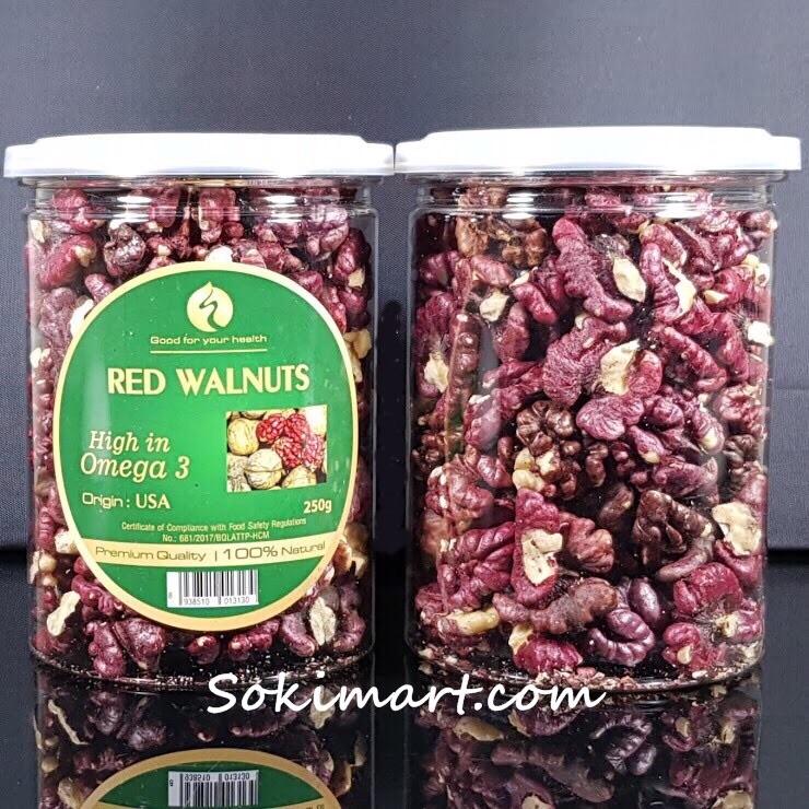 Nhân óc chó đỏ Mỹ - 500g