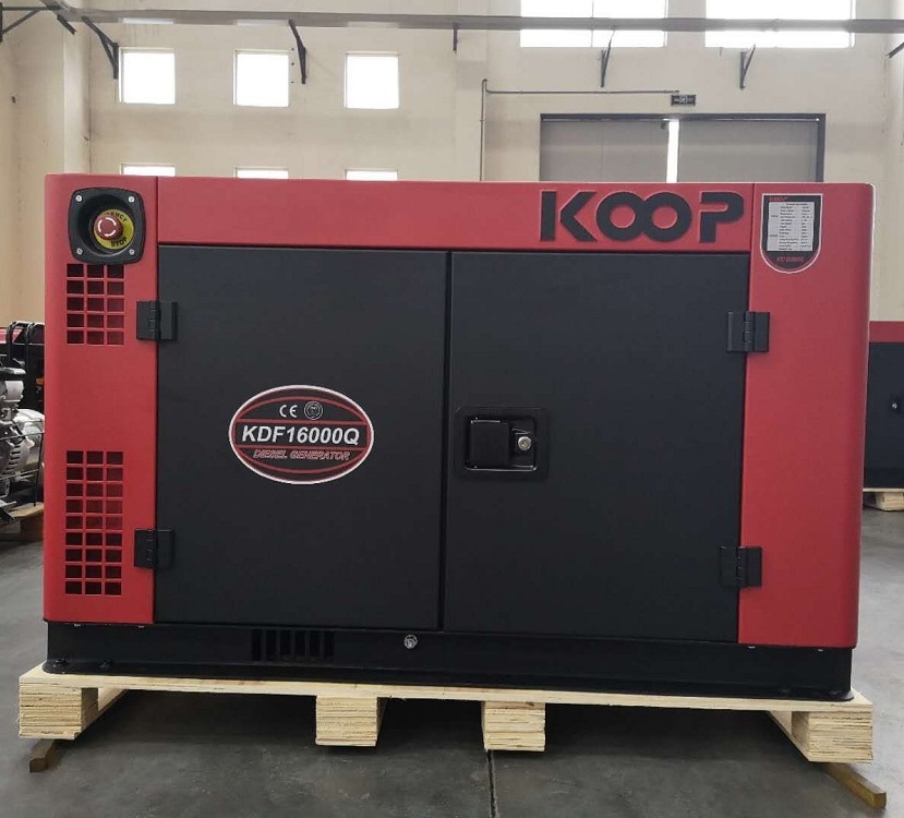 Máy Phát Điện Chạy Dầu 11kVA Koop KDF16000Q